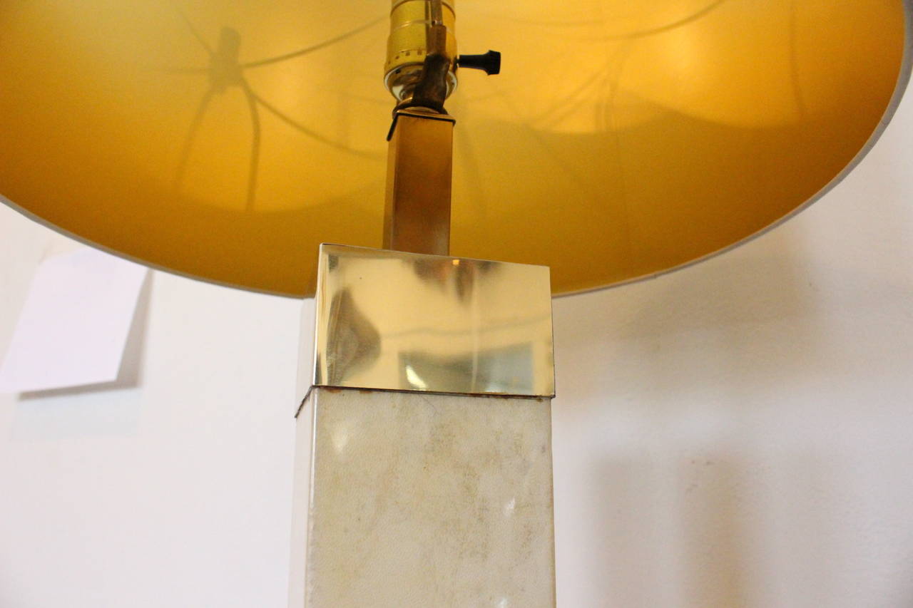 Goatskin Floor Lamp by Enrique Garcel 1