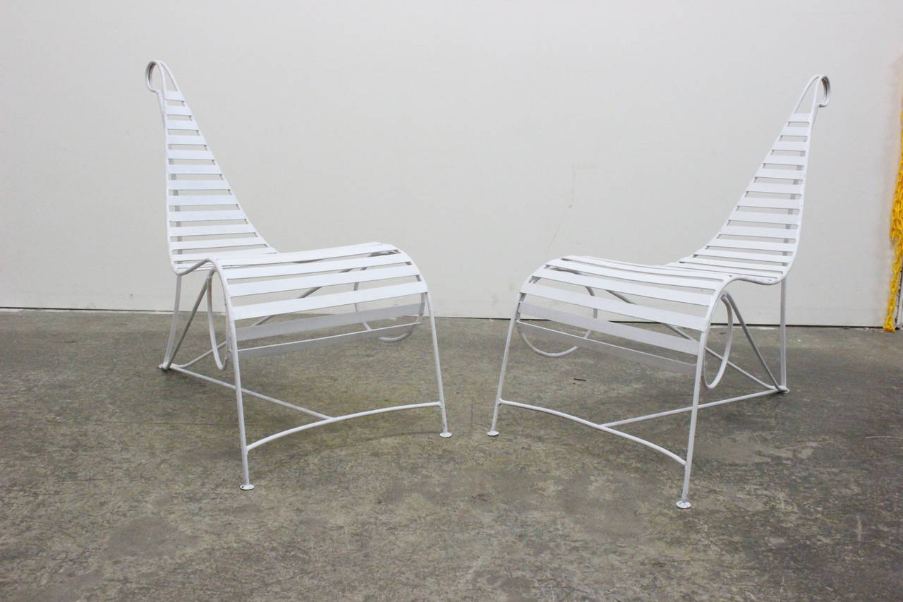 Pair of Lounge Chairs in the Style of the 