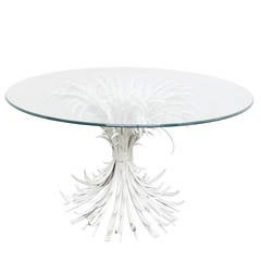 Sculptural Sheaf of Wheat Dining or Entry Hall Table