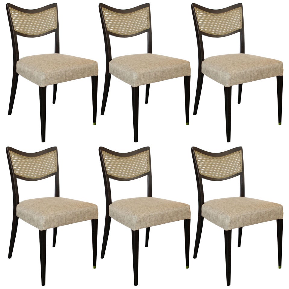 Set of Six Harvey Probber Dining Chairs