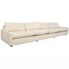 Large-Scale Sofa in the Style of Milo Baughman