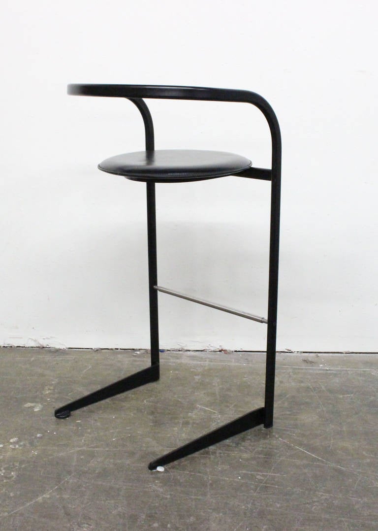 20th Century Pair of Barstools by Toshiyuki Kita for ICF by Atelier