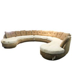 Horseshoe Sectional Sofa by Erwin Lambeth