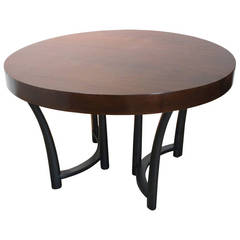Round Dining Table in Style of Robsjohn-Gibbings for Widdicomb, circa 1950s 8