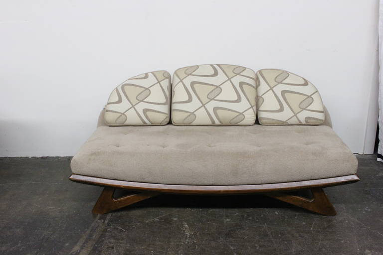 American Gondola Loveseat in the Style of Adrian Pearsall