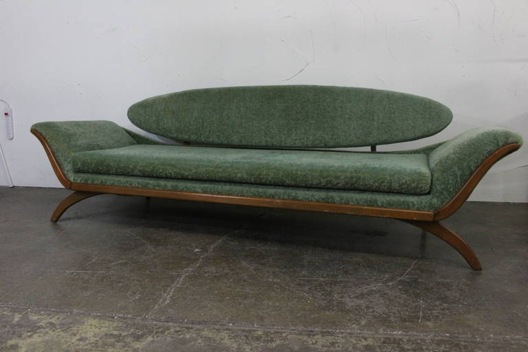 Mid-20th Century Gondola Sofa in the Style of Adrian Pearsall
