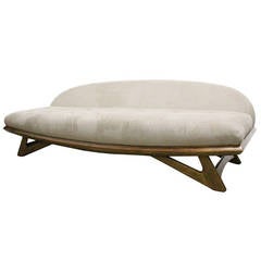 Vintage Gondola Sofa in the Style of Adrian Pearsall