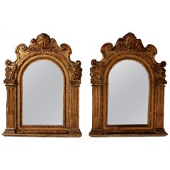 A Pair of Early 19th Century Gilt Mirrors Antique A Pair of Early 19th Century Gilt Mirrors