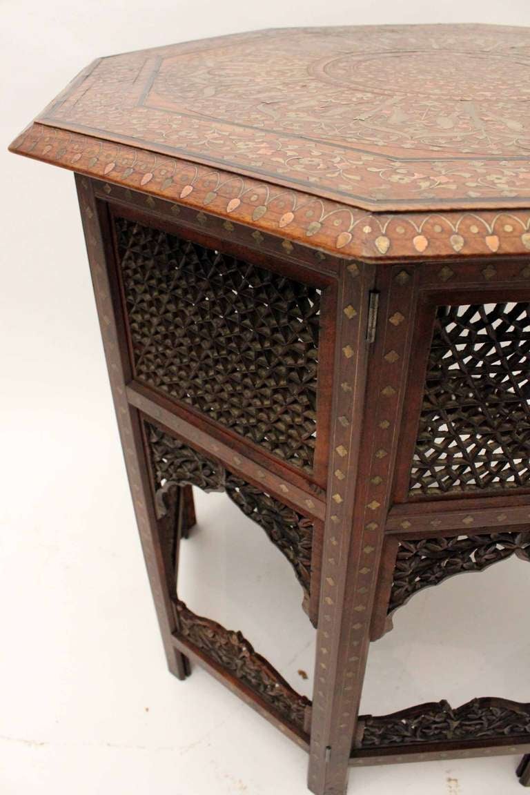 19th Century Anglo Indian Octagonal Table For Sale 6