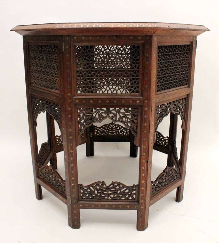 19th Century Anglo Indian Octagonal Table For Sale 1