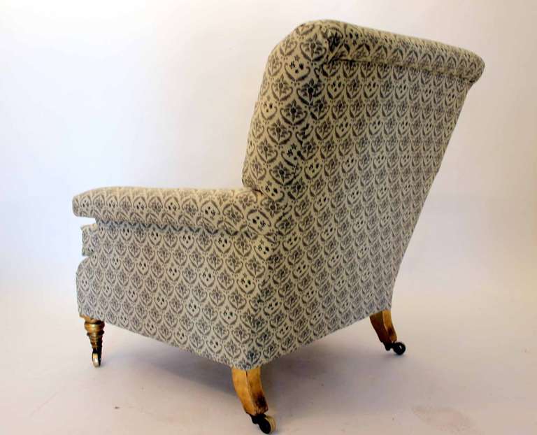 19Th Century Howard and Sons Armchair For Sale 1