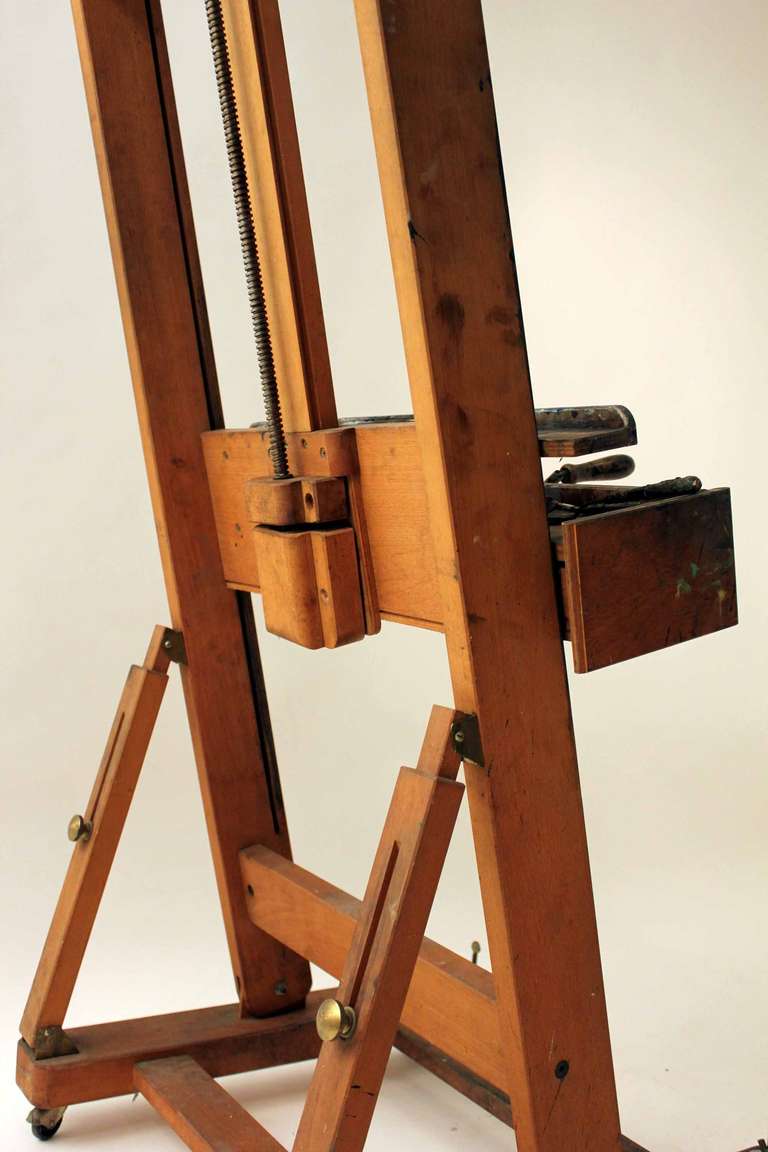 A Large Artist Easel 3