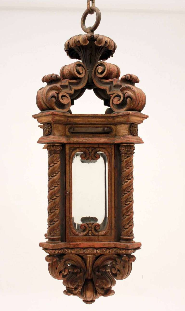 Early 19th Century Carved Venetian Lantern