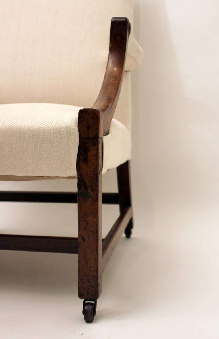 18th Century Gainsborough Library Chair For Sale 2