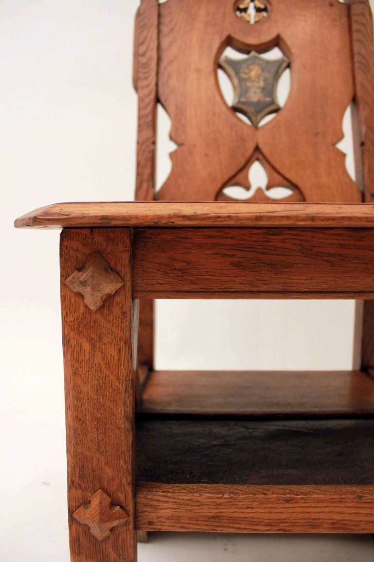 19th Century Metamorphic Library Chair 4