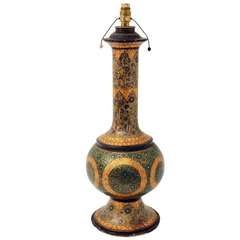 Early 20Th Century Kashmiri Lamp