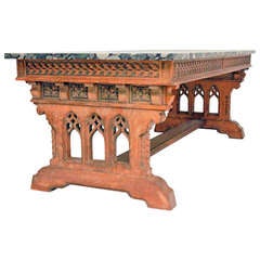 19th Century Gothic Revival Table
