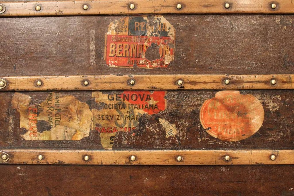 Early 20th Century French Travelling Trunk 4