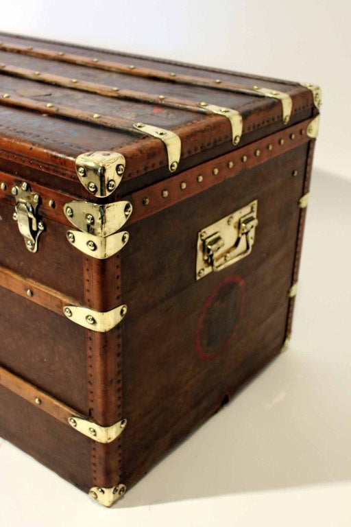 Early 20th Century French Travelling Trunk 5