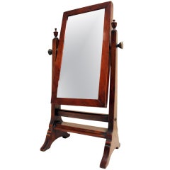 A Miniature Apprentice Cheval Mirror