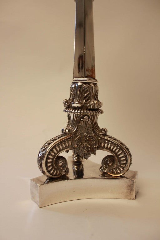 A Pair Of 19th Century Gothic Revival Candelabra 1