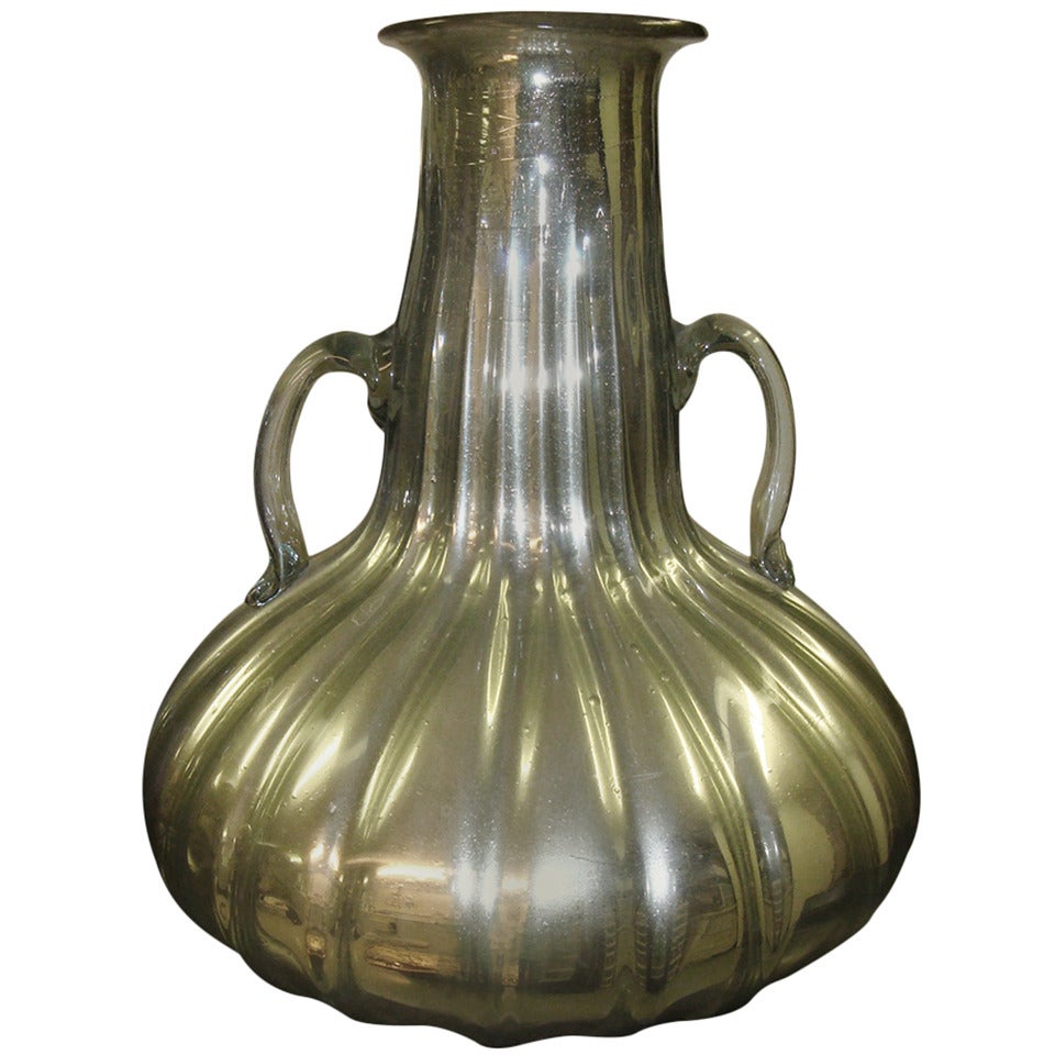 Vaso in vetro Mercury del metà del secolo scorso in vendita