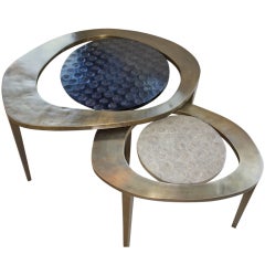 R & Y Augousti nesting coffee table