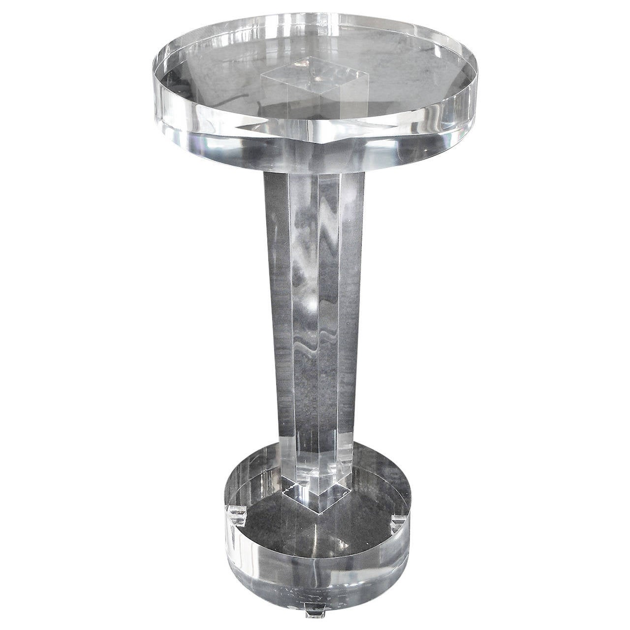 Lucite Drink Table at 1stDibs