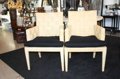 Pair of vintage Donghia chairs