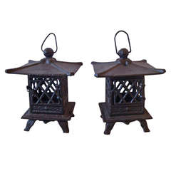 Cast Iron Asian Lanterns