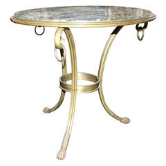 1960s Gueridon Side Table