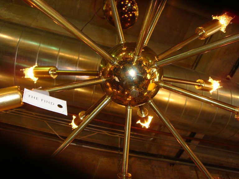 Mid-Century Modern sputnik chandelier