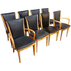 Set of Eight 1940s Heywood-Wakefield Chairs