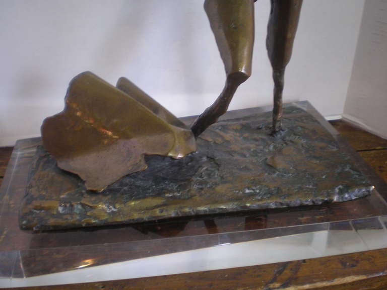 20th Century Modernist Bronze Sculpture by Abbott Pattison