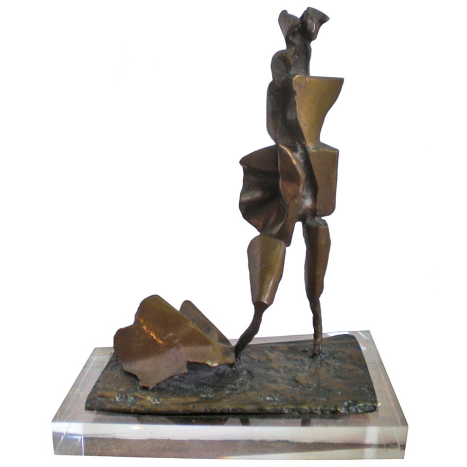 Modernist Bronze Sculpture by Abbott Pattison