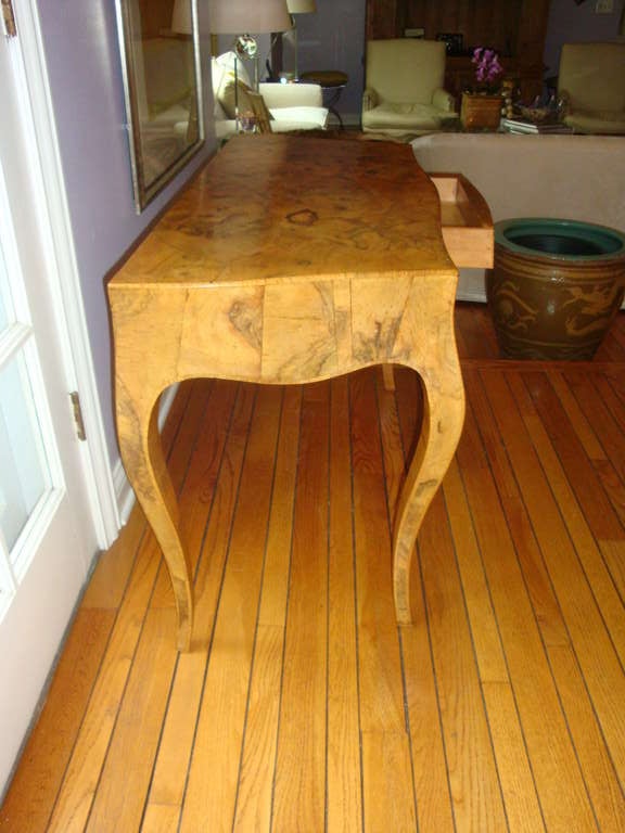 Italian Olive wood desk