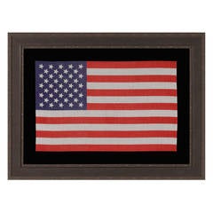 Antique 41 Star Flag, An Unofficial Count, Accurate for Just Three Days