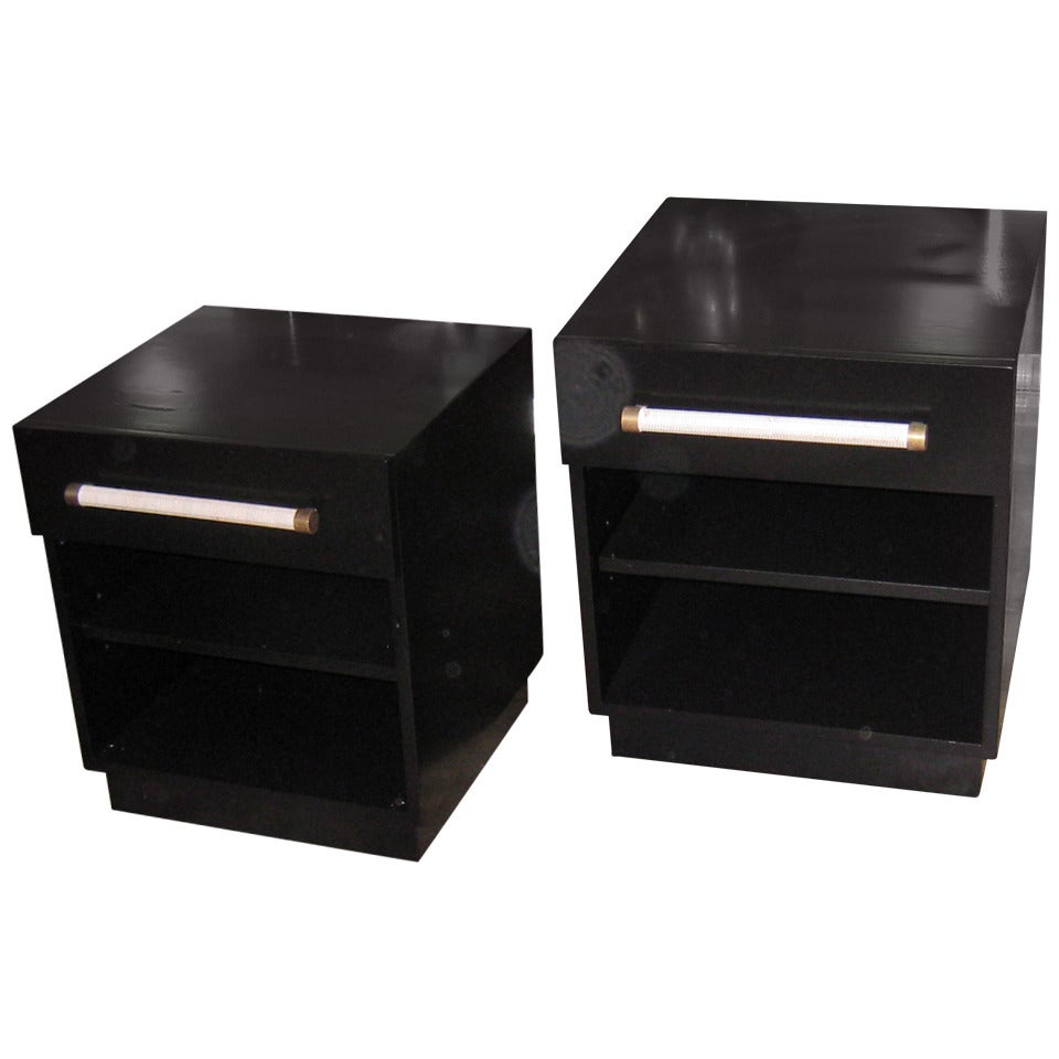 Pair of T.H. Robsjohn-Gibbings Night Chests