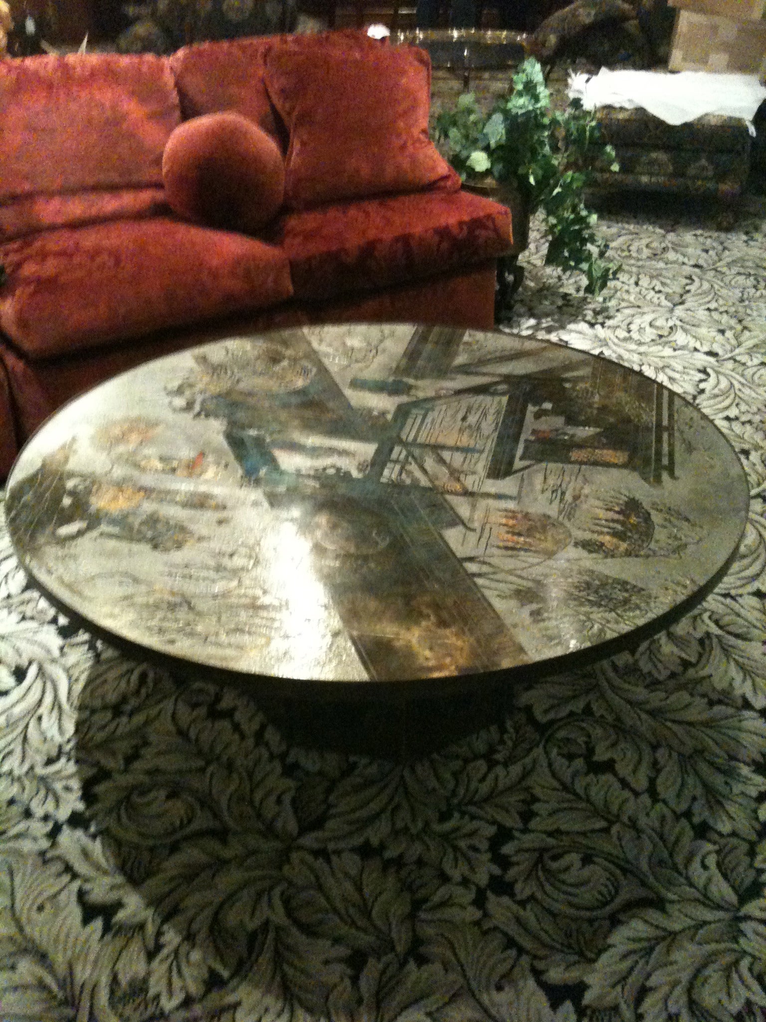 Philip and Kelvin Laverne "Chan" coffee table.