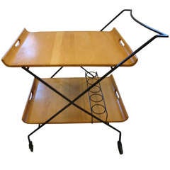 Mid-Century Bar Cart