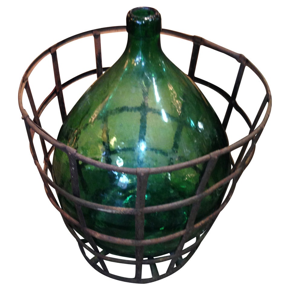 Two French Wine Bottles