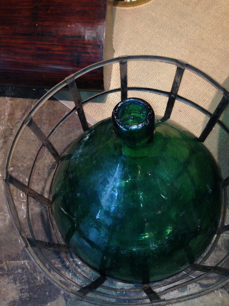Country Two French Wine Bottles