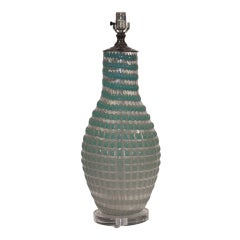 Very Tall Vintage Handsome Murano Lamp