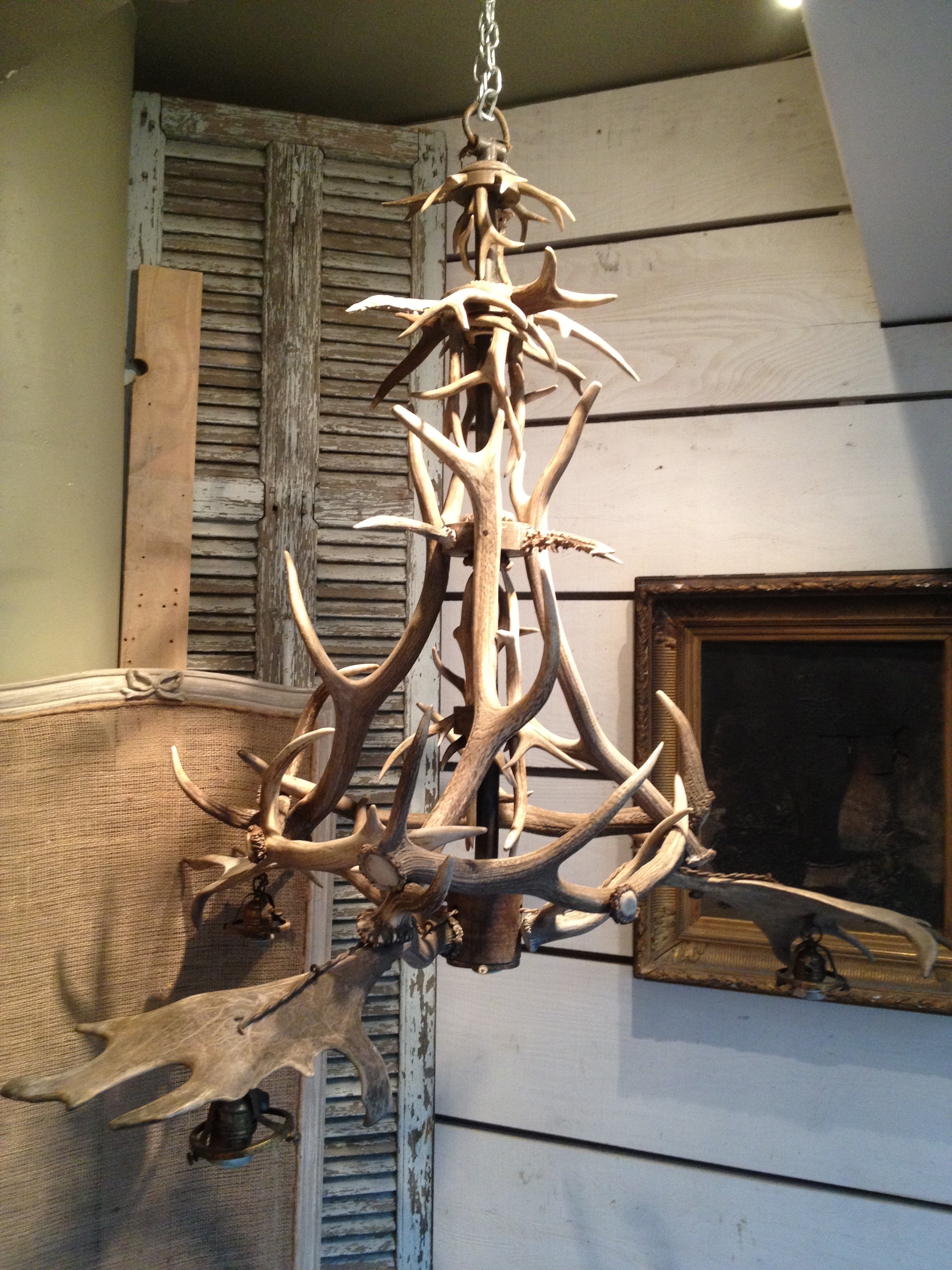 Antler Chandelier For Sale
