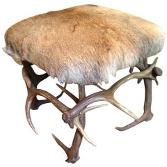 Antler stools