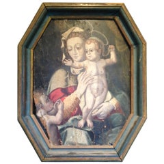 "Virgin and Children" Italy 17th