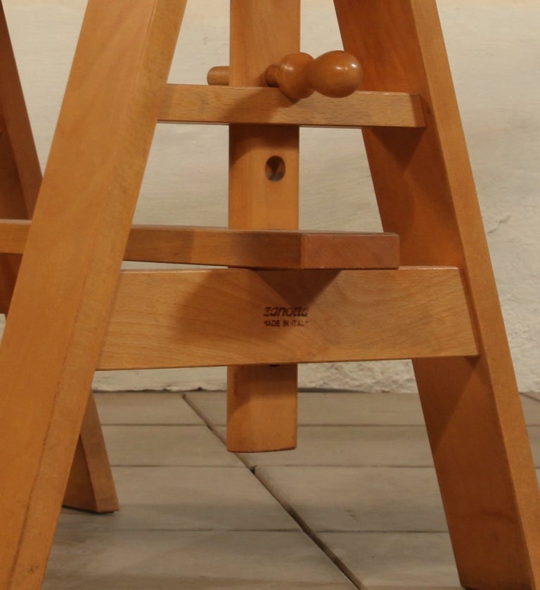 1980's 'vintage' Leonardo table, Achille Castiglioni In Excellent Condition In Antwerp, BE
