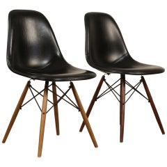 1960's Herman Miller  armless chairs, Charles Eames
