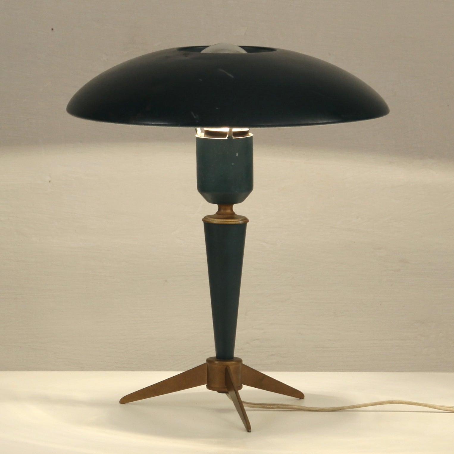 1950's Philips Desk Lamp Designed  By Louis Christiaan Kalff