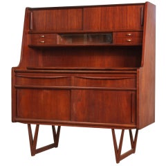 Vintage 1950's Danisch secretaire /desk in teak